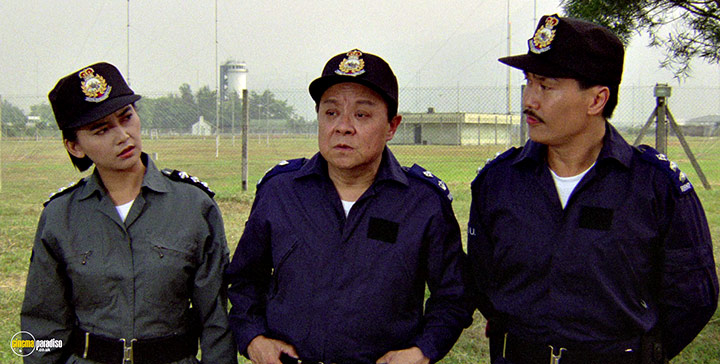 A still #107 from The Inspector Wears Skirts 2 (1989)