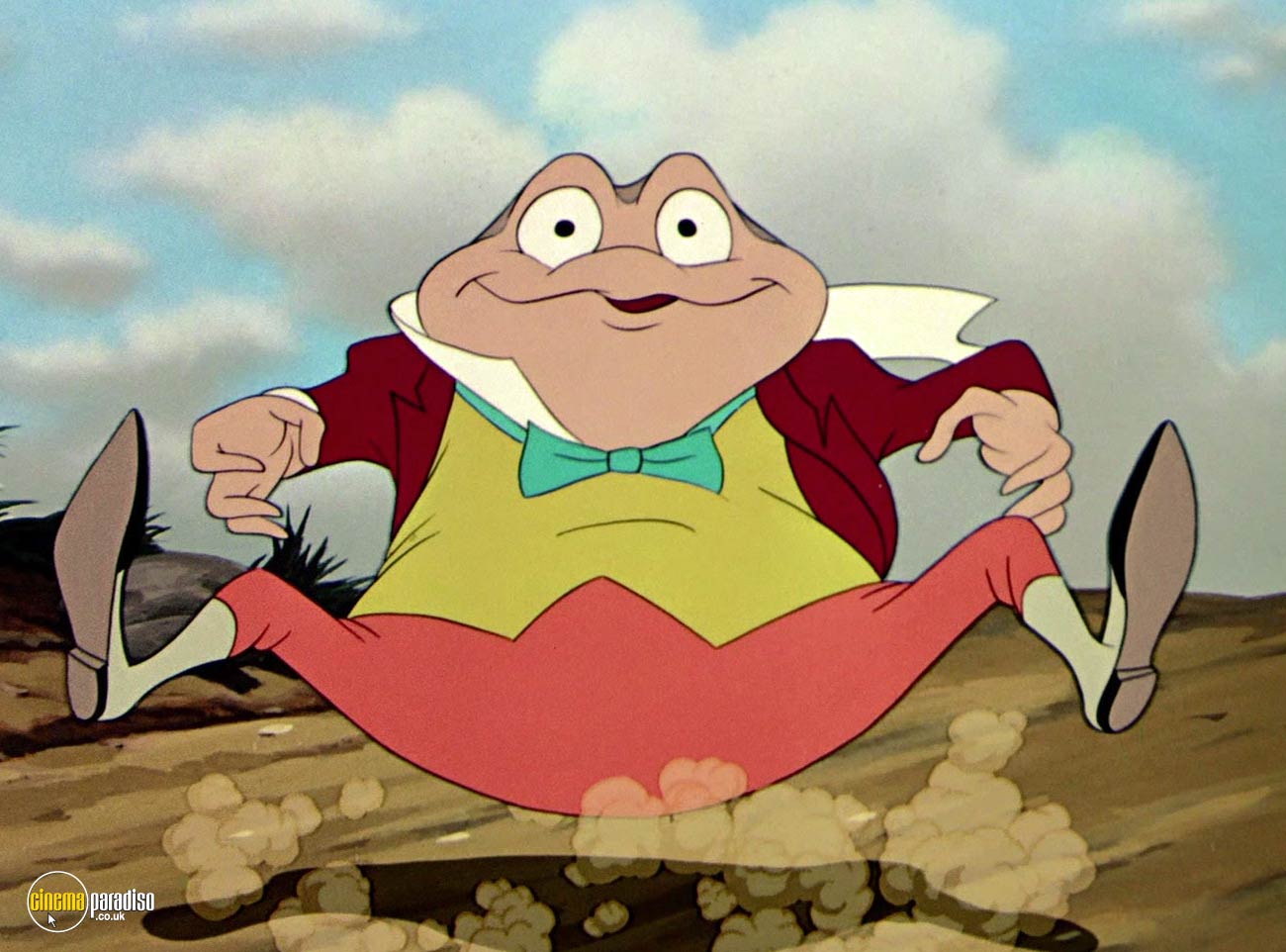 A still from The Adventures of Ichabod and Mr. Toad (1949) 