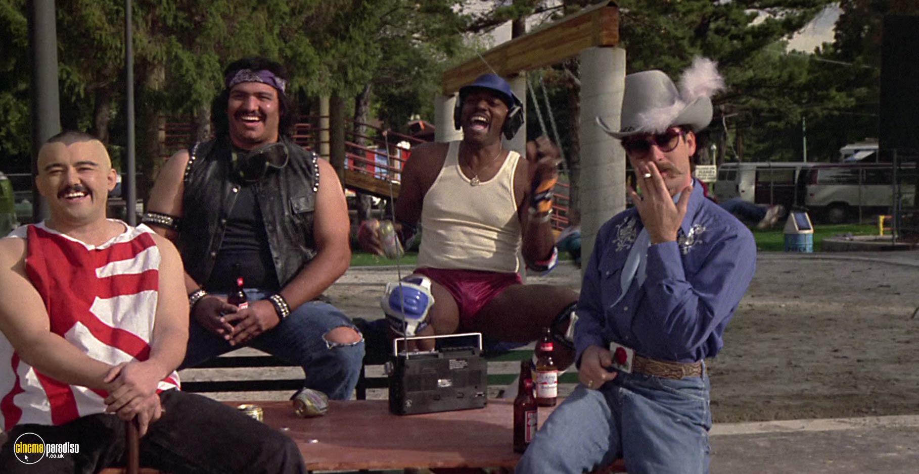 A still from Revenge of the Ninja (1983) 