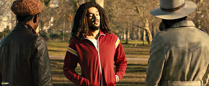 A still #40 from Bob Marley: One Love (2024)