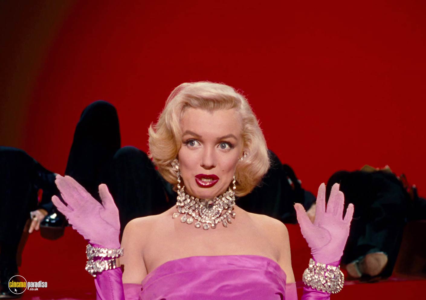 A still from Gentlemen Prefer Blondes (1953) 