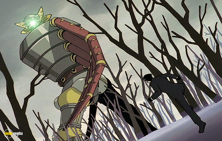 A still #32 from The Big O: Anime Legends (2000)