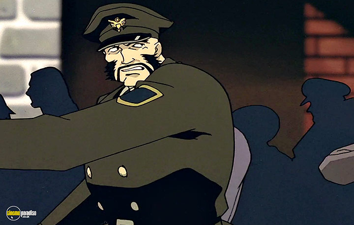 A still #36 from The Big O: Anime Legends (2000)