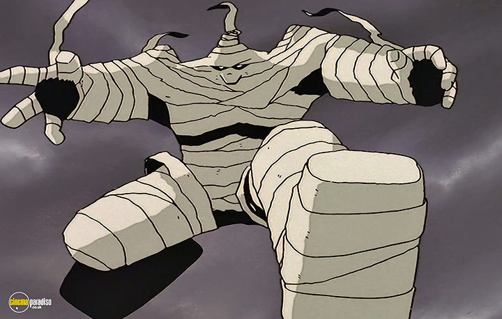 A still #44 from The Big O: Anime Legends (2000)