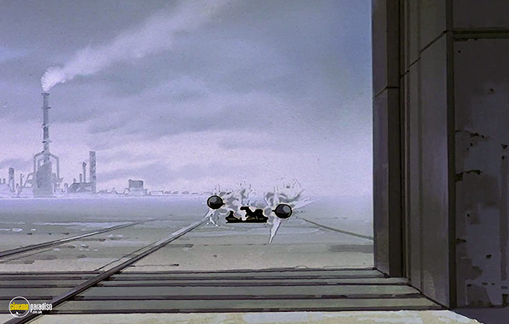 A still #46 from The Big O: Anime Legends (2000)