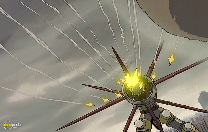 A still #52 from The Big O: Anime Legends (2000)