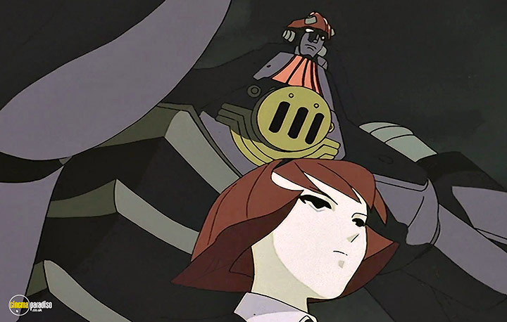 A still #53 from The Big O: Anime Legends (2000)
