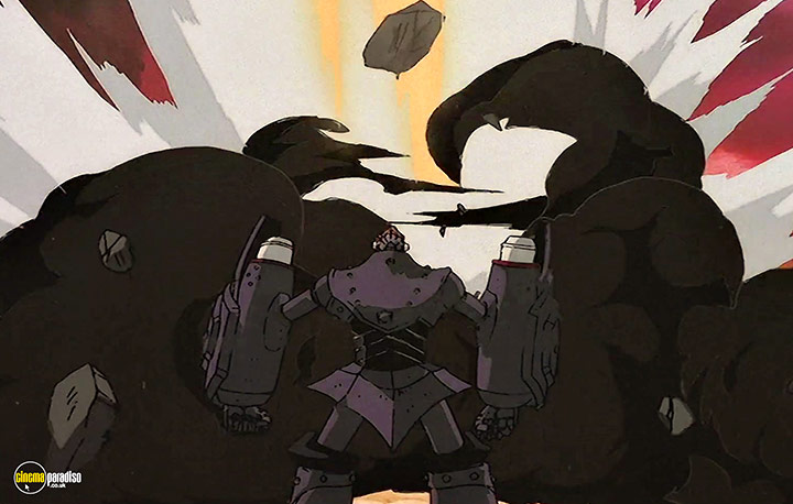 A still #54 from The Big O: Anime Legends (2000)