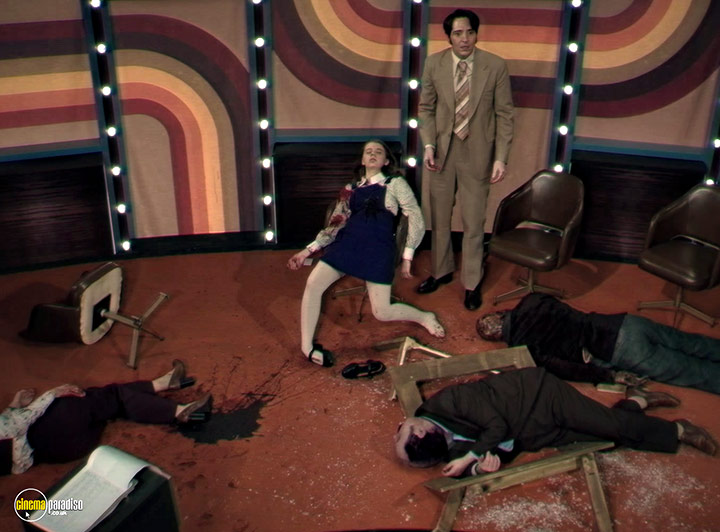 A still #91 from Late Night with the Devil (2023)