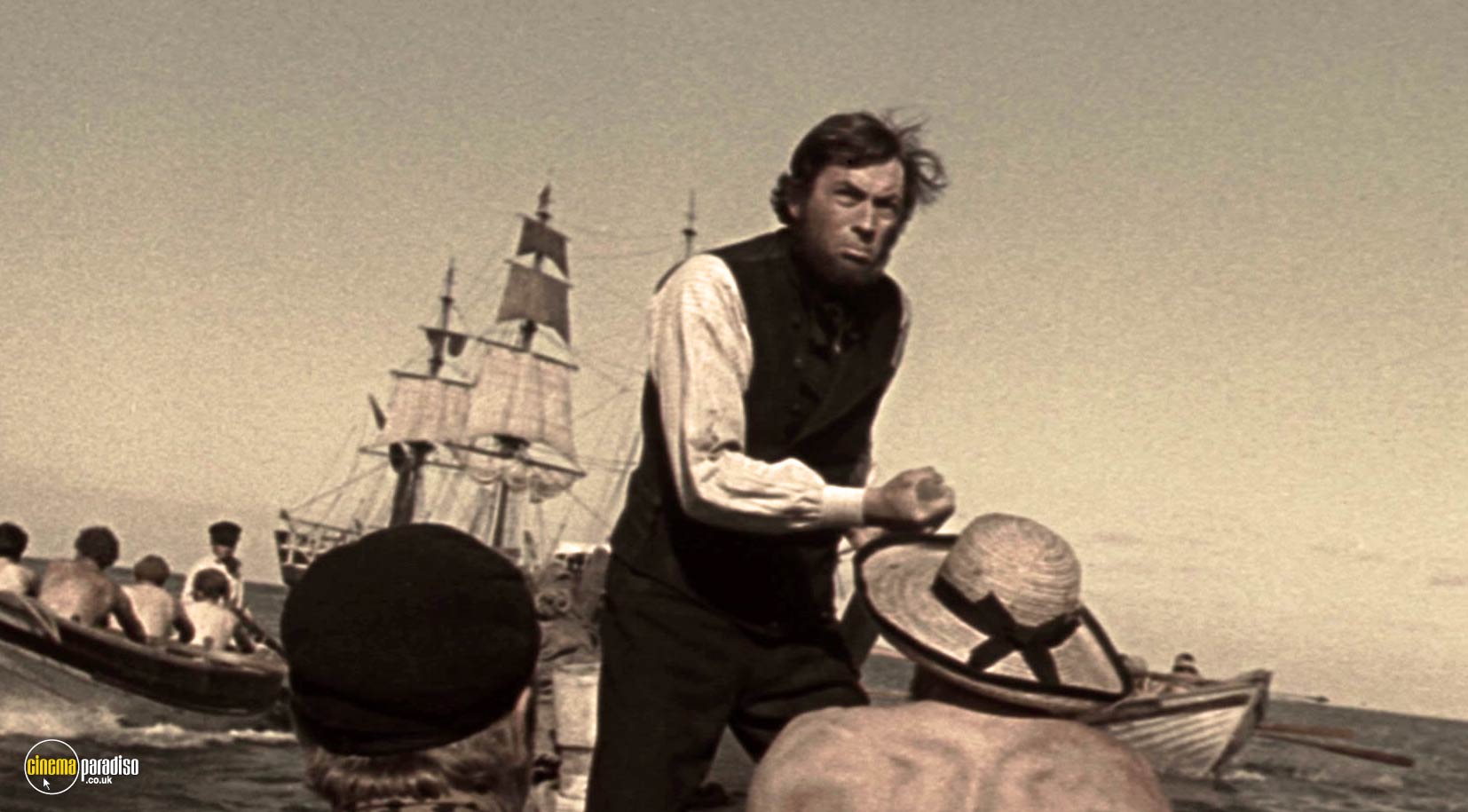 A still from Moby Dick (1956) 