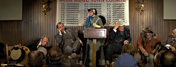 A still #23 from Blazing Saddles (1974)