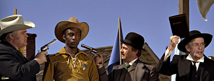 A still #107 from Blazing Saddles (1974)