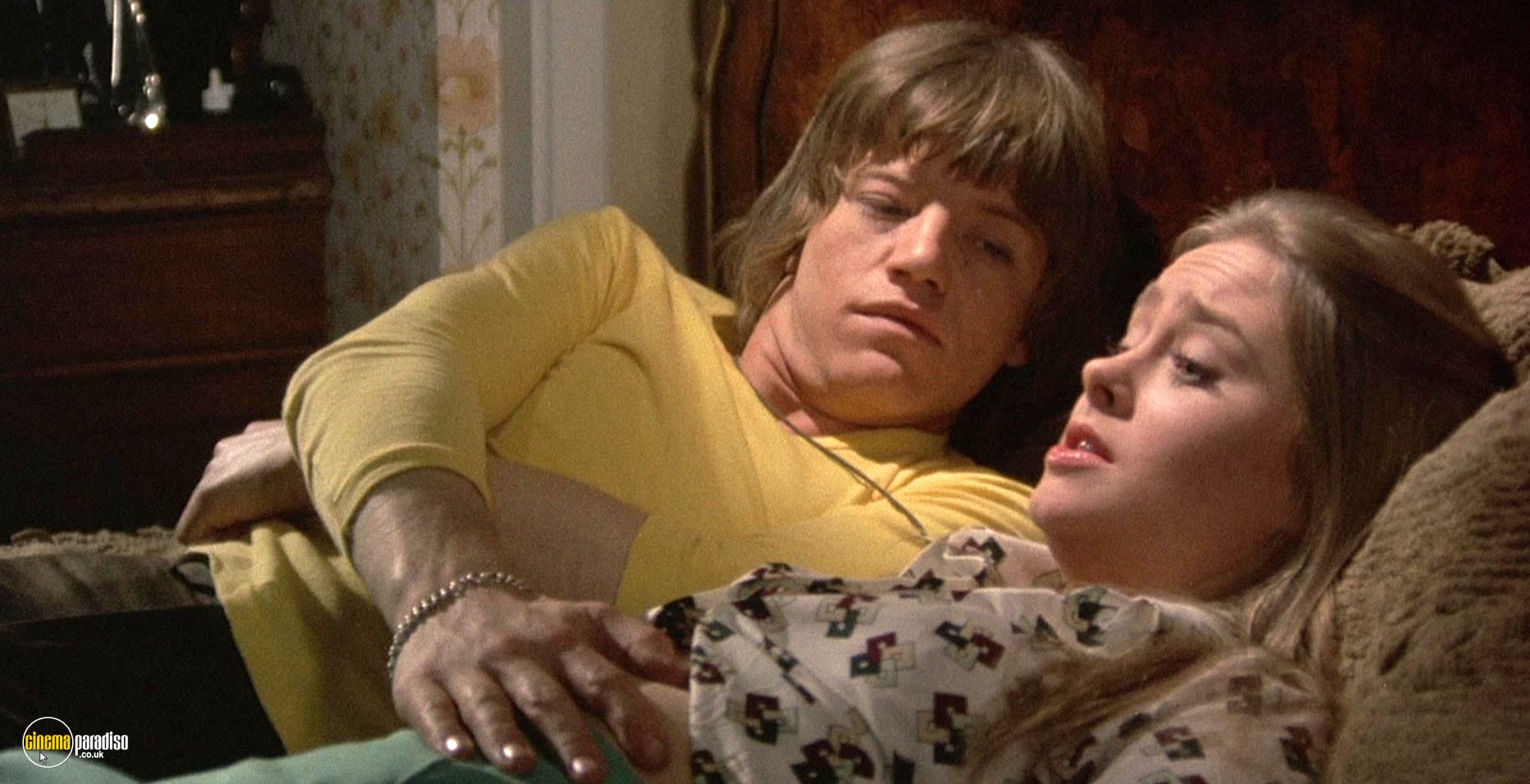 A still from Confessions of a Window Cleaner (1974) 