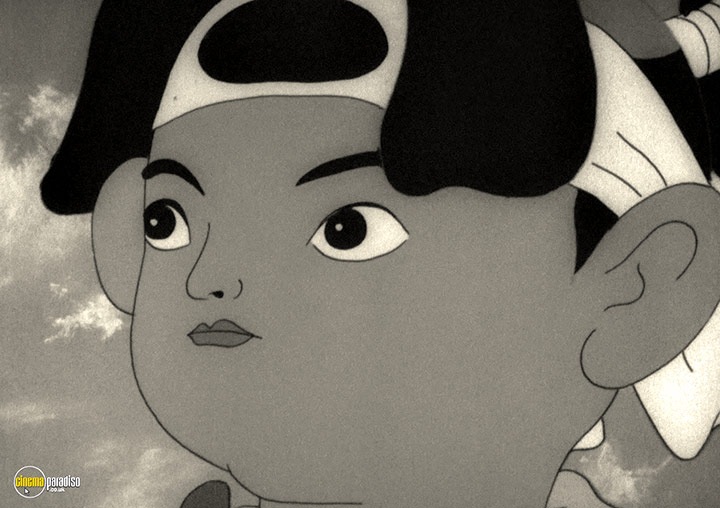 A still #50 from Momotaro, Sacred Sailors (1945)
