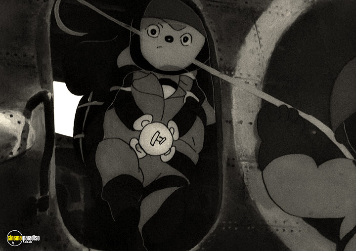 A still #40 from Momotaro, Sacred Sailors (1945)