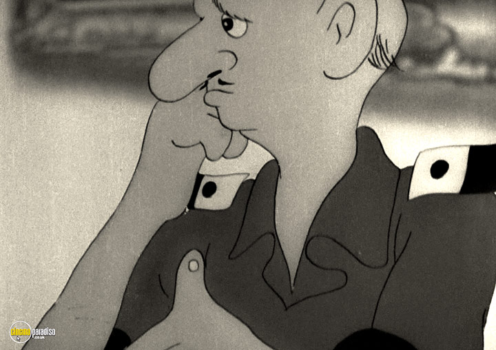 A still #4 from Momotaro, Sacred Sailors (1945)