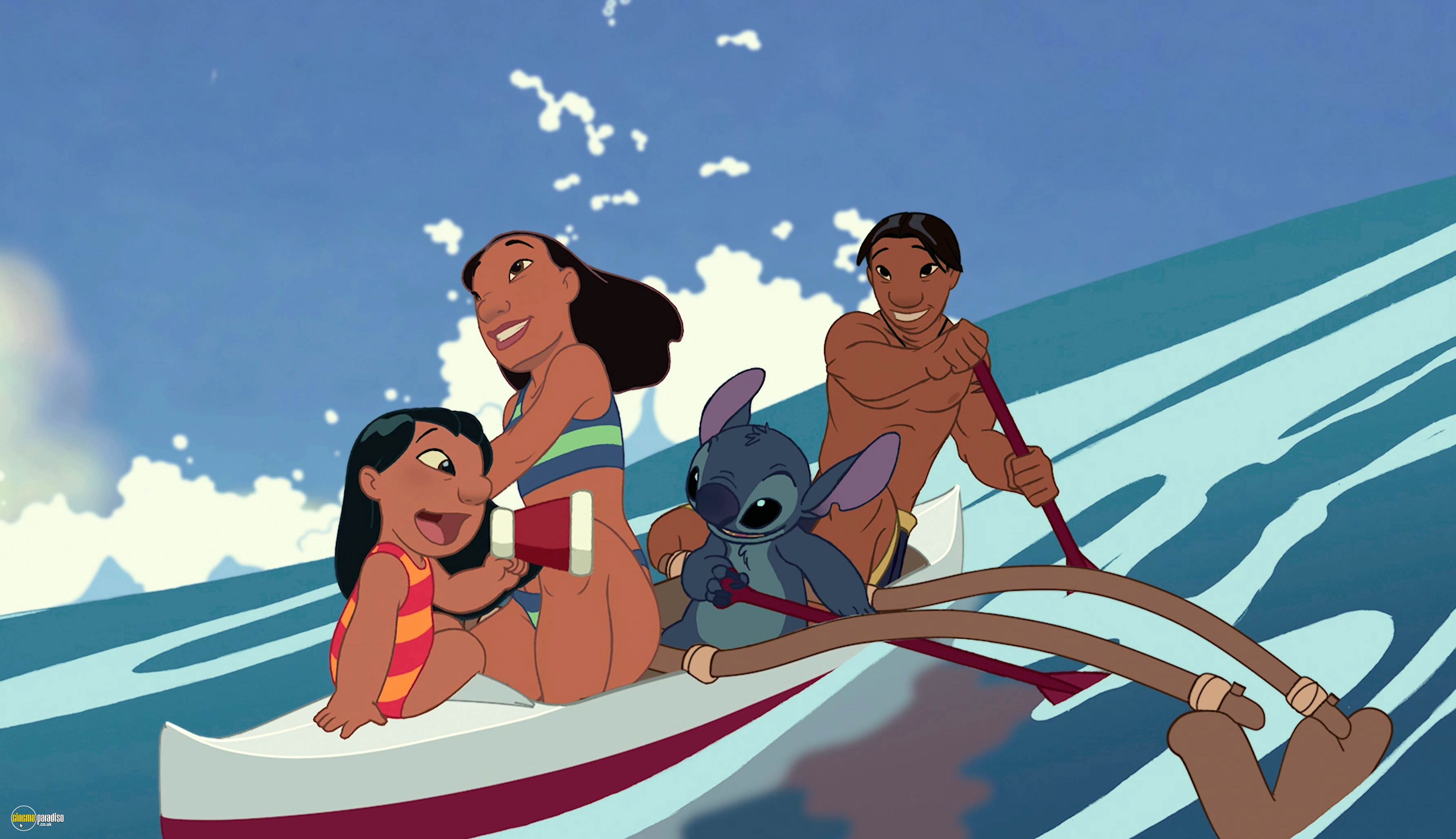 A still from Lilo and Stitch (2002) 