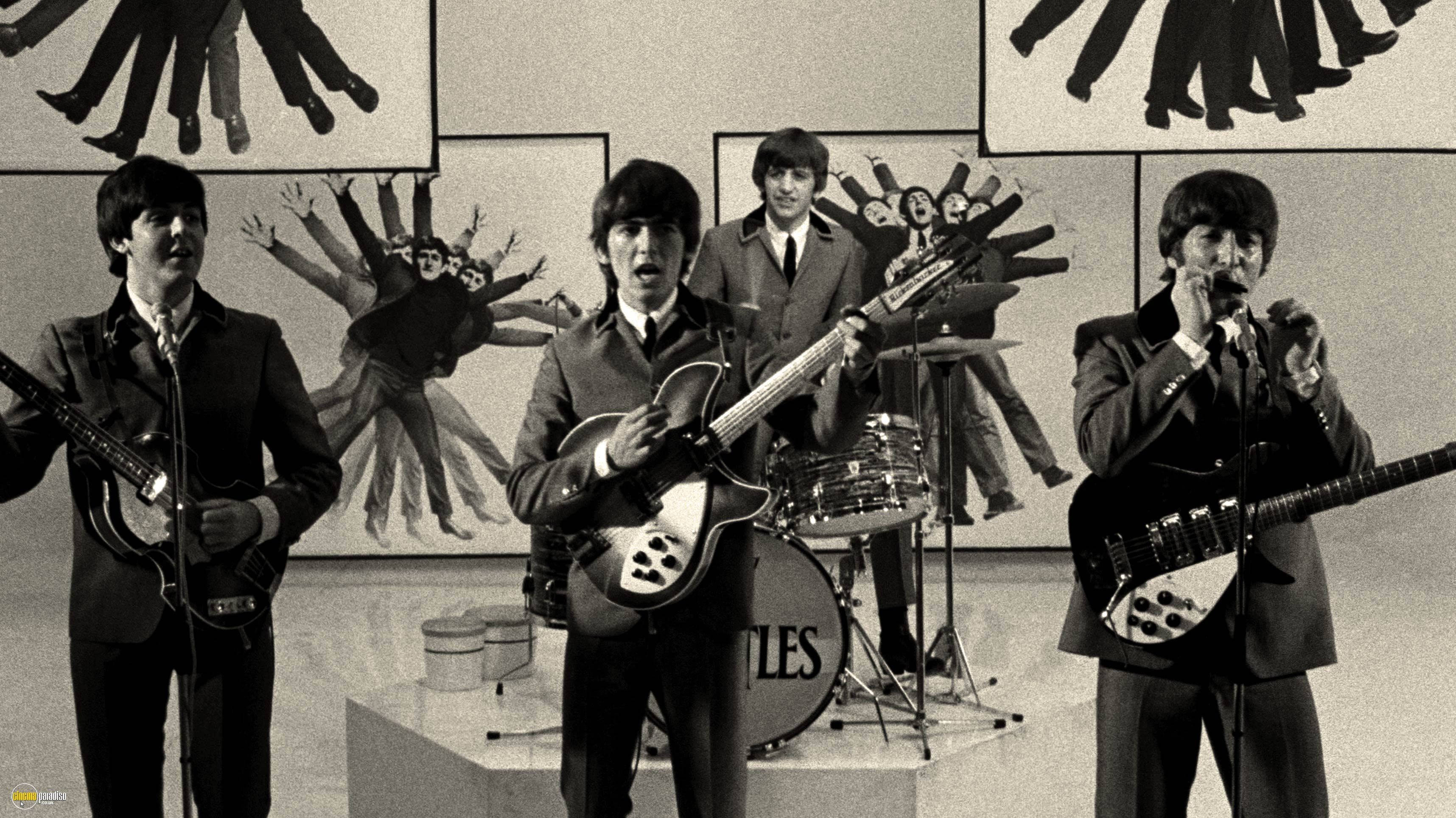A still from The Beatles: A Hard Day's Night (1964) 