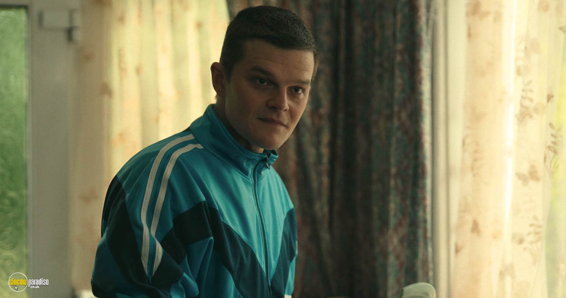 A still from I Swear (2025) 