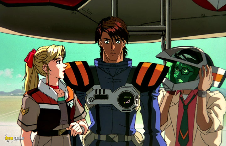 A still #2 from Macross Plus (1995)