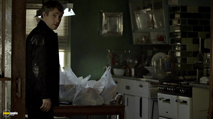 A still #19 from Sherlock: Series 1 (2010) With Martin Freeman