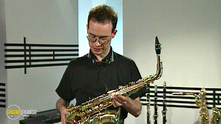 A still #5 from Jools Holland's Music Makers: The Saxophone with Pete Thomas (1997)