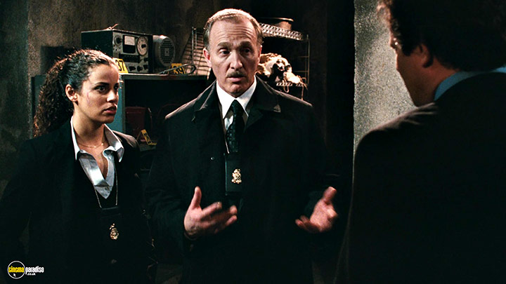 A still #5 from Saw 6 (2009) With Mark Rolston And Athena Karkanis