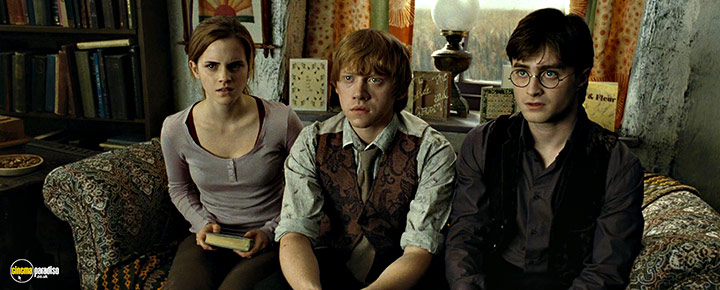 A still #3 from Harry Potter and the Deathly Hallows: Part 1 (2010) With Daniel Radcliffe, Rupert Grint And Emma Watson