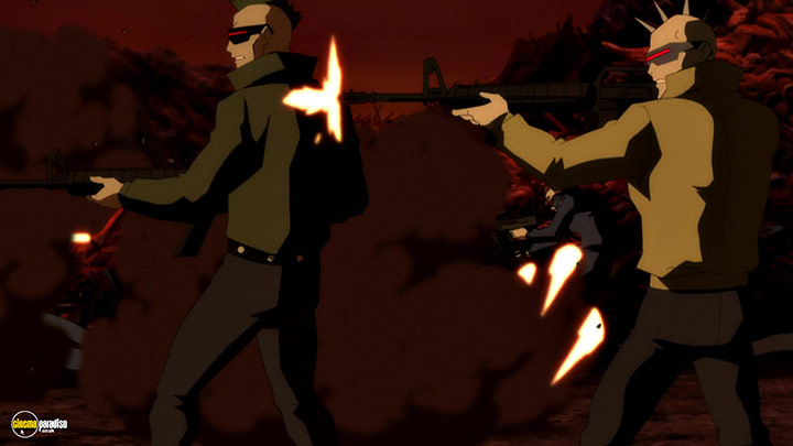 A still #13 from Batman: The Dark Knight Returns: Part 1 (2012)