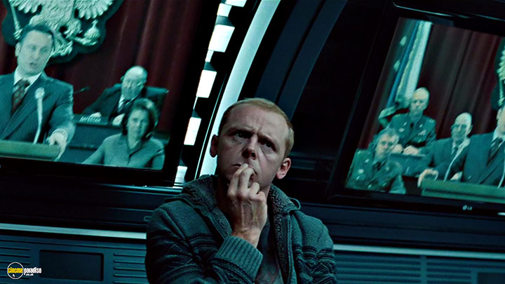 A still #12 from Mission Impossible: Ghost Protocol (2011) With Simon Pegg