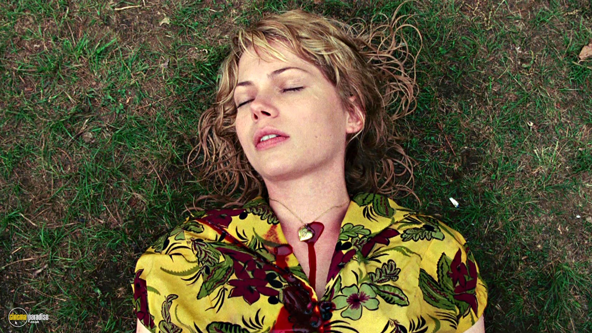 A still from Shutter Island (2010) With Michelle Williams