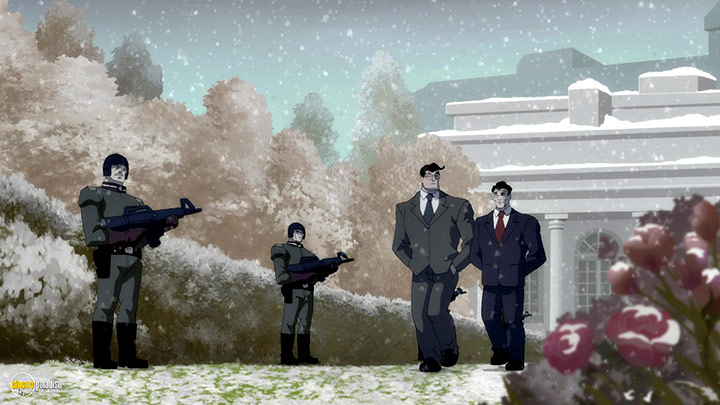A still #15 from Batman: The Dark Knight Returns: Part 2 (2013)