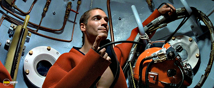 A still #100 from The Big Blue (1988) With Jean-Marc Barr