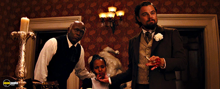 A still #1 from Django Unchained (2012) With Samuel L. Jackson, Leonardo DiCaprio And Kerry Washington