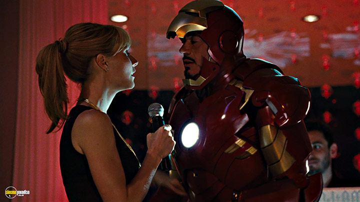A still #10 from Iron Man 2 (2010) With Gwyneth Paltrow And Robert Downey Jr.