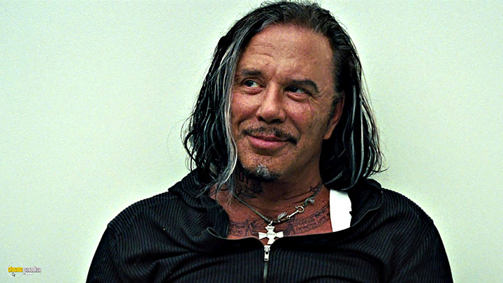 A still #18 from Iron Man 2 (2010) With Mickey Rourke