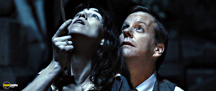 A still #22 from Melancholia (2011) With Kiefer Sutherland And Charlotte Gainsbourg