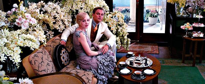 A still #13 from The Great Gatsby (2013) With Leonardo DiCaprio And Carey Mulligan