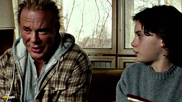 A still #11 from The Wrestler (2008) With Mickey Rourke And John D'Leo