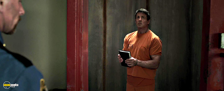 A still #7 from Escape Plan (2013) With Sylvester Stallone