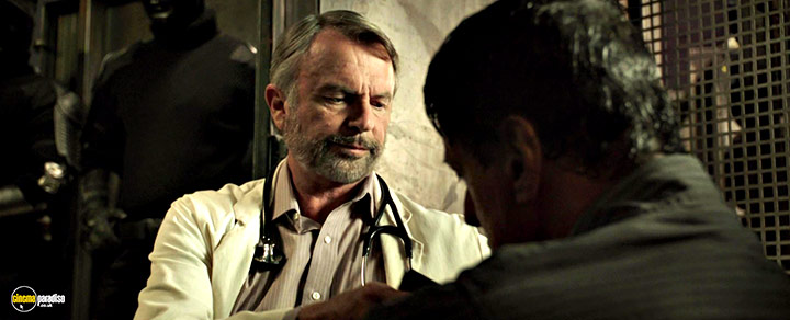 A still #17 from Escape Plan (2013) With Sam Neill