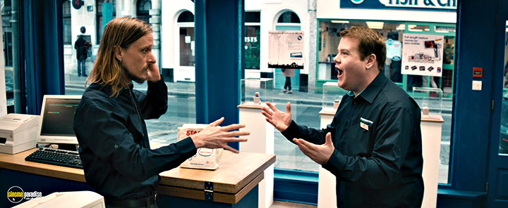 A still #1 from One Chance (2013) With James Corden And Mackenzie Crook