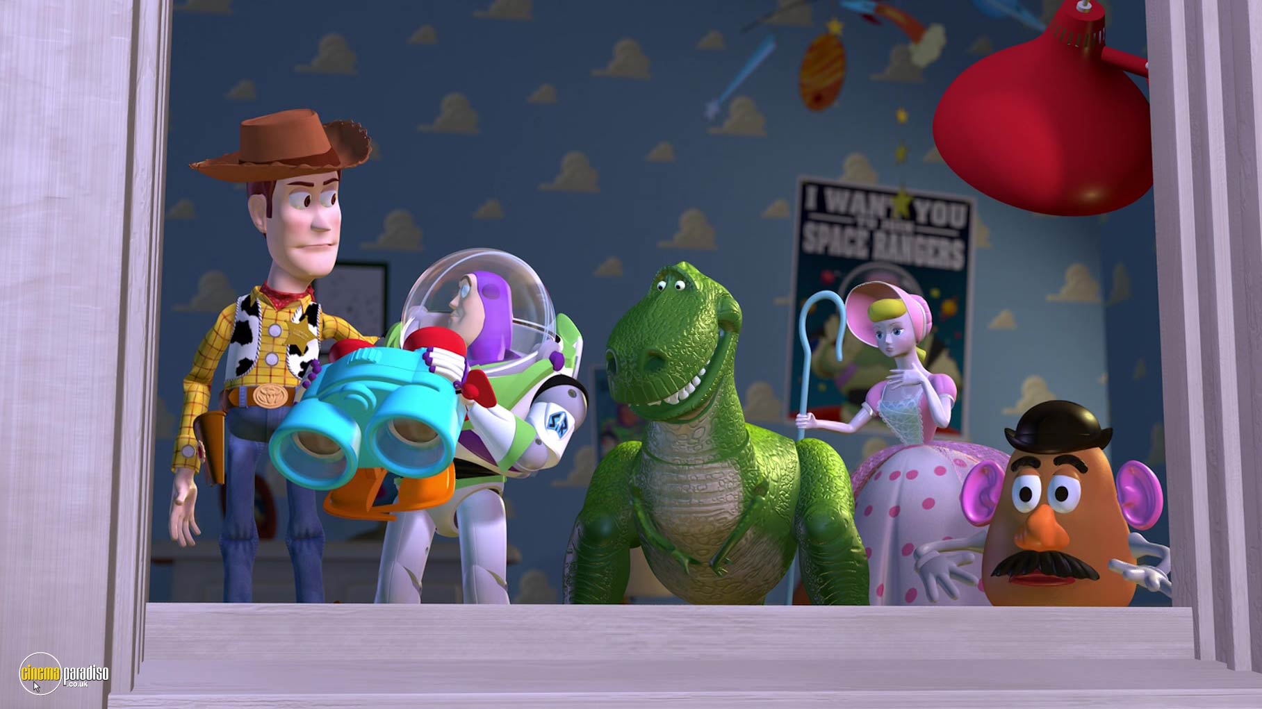 A still from Toy Story (1995) 
