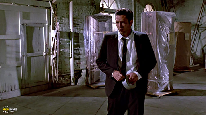 A still #6 from Reservoir Dogs (1992) With Michael Madsen