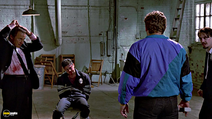 A still #7 from Reservoir Dogs (1992) With Steve Buscemi And Harvey Keitel