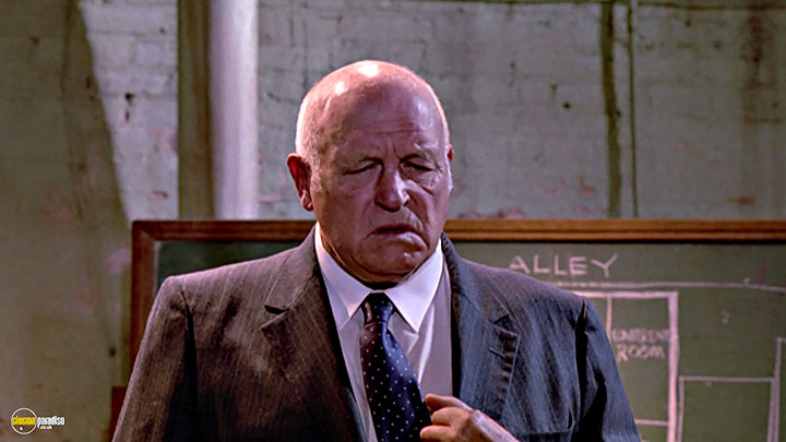 A still #16 from Reservoir Dogs (1992) With Lawrence Tierney