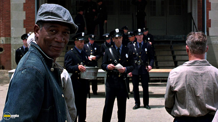 A still #3 from The Shawshank Redemption (1994) With Morgan Freeman