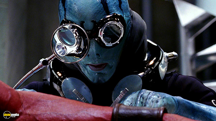 A still #72 from Hellboy (2004) With Doug Jones