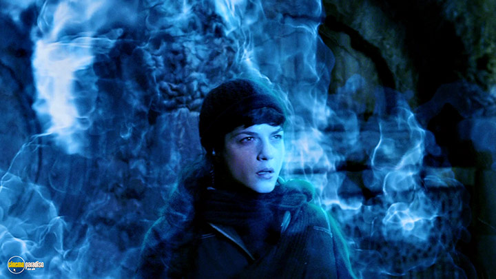 A still #81 from Hellboy (2004) With Selma Blair