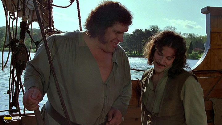 A still #19 from The Princess Bride (1987) With André the Giant